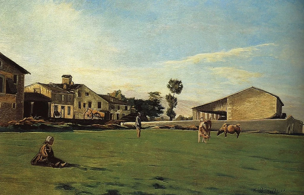Jean-Frédéric Bazille-79-Studio di Saint-Sauveur